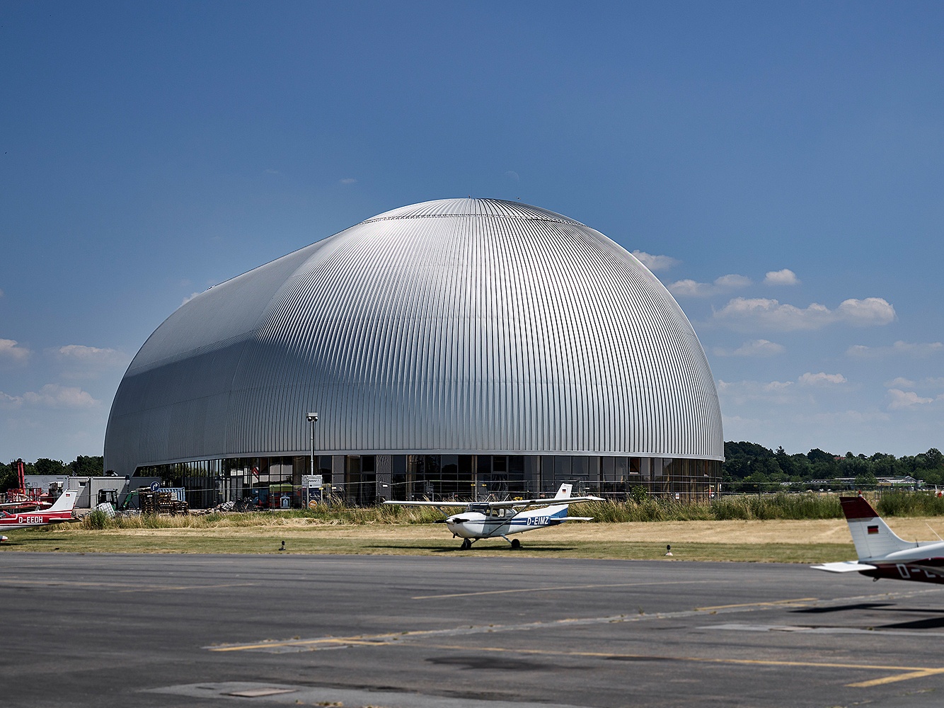 Airship hangar Mühlheim-Essen – Arbonia reference customer